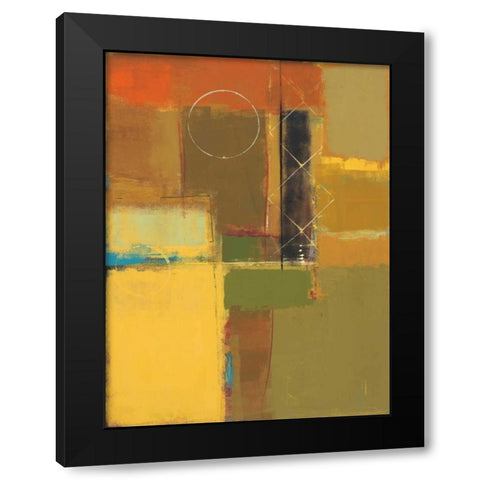 Sunny Mindset I Black Modern Wood Framed Art Print with Double Matting by Lentz, Michael