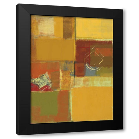 Sunny Mindset II Black Modern Wood Framed Art Print with Double Matting by Lentz, Michael