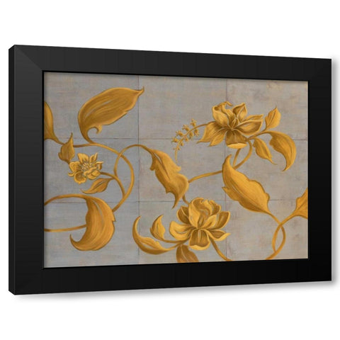 Topaz I Black Modern Wood Framed Art Print by Mathews, Jennifer