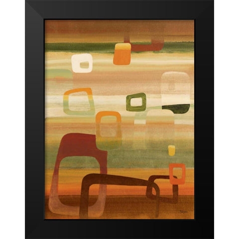 Palm Springs I Black Modern Wood Framed Art Print by Rodriguez, S.