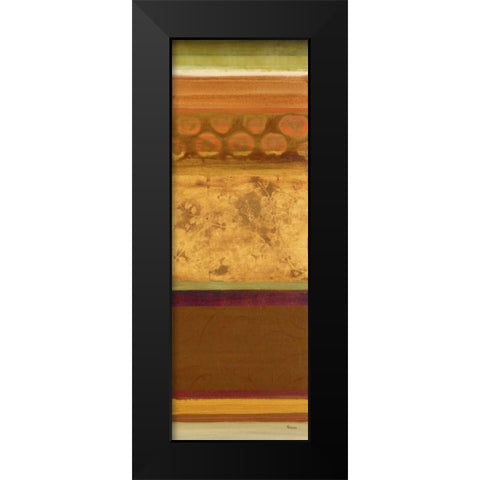 Elemental I Black Modern Wood Framed Art Print by Rodriguez, S.