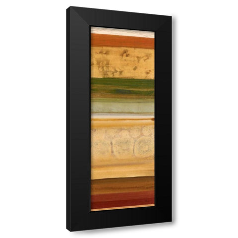 Elemental II Black Modern Wood Framed Art Print by Rodriguez, S.