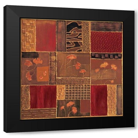 Mineral II Black Modern Wood Framed Art Print by Jeffrey, Jillian