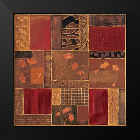 Mineral II Black Modern Wood Framed Art Print by Jeffrey, Jillian