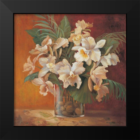 Tropic Beauty II Black Modern Wood Framed Art Print by Jeffrey, Jillian
