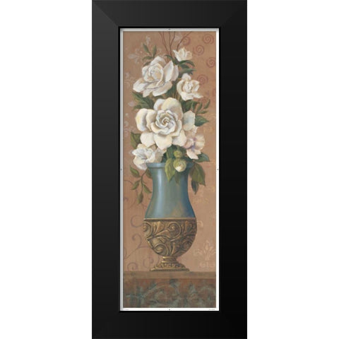 Courtly Roses II Black Modern Wood Framed Art Print by Jeffrey, Jillian