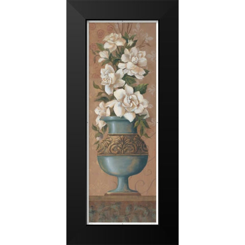 Courtly Roses III Black Modern Wood Framed Art Print by Jeffrey, Jillian