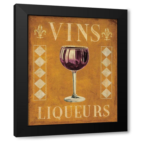Cocktail Hour II Black Modern Wood Framed Art Print by Jones, Catherine