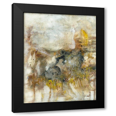 Granite Impressions I Black Modern Wood Framed Art Print by Jones, Catherine