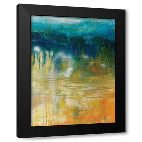 Waiting I Black Modern Wood Framed Art Print by Jones, Catherine