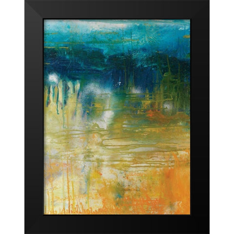 Waiting I Black Modern Wood Framed Art Print by Jones, Catherine