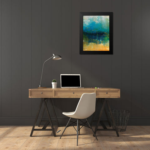 Waiting II Black Modern Wood Framed Art Print by Jones, Catherine