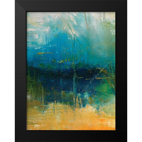 Waiting II Black Modern Wood Framed Art Print by Jones, Catherine