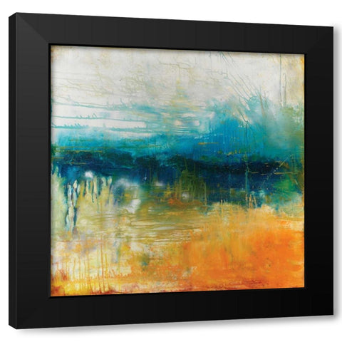 Waiting III Black Modern Wood Framed Art Print with Double Matting by Jones, Catherine
