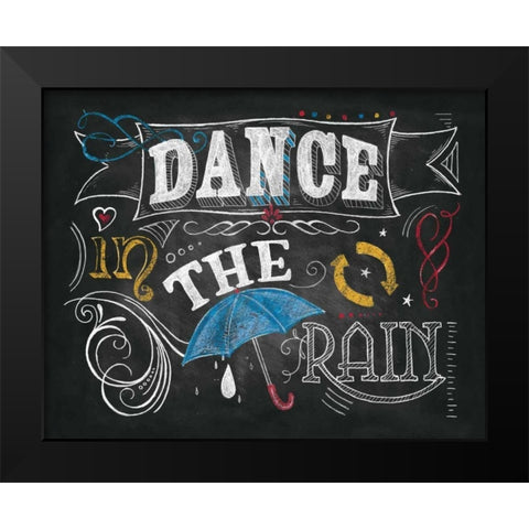 Color Chalkboard III Black Modern Wood Framed Art Print by Knold, Donna