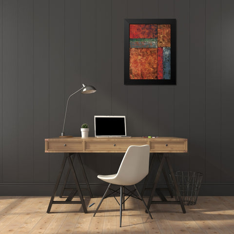 Moment in Space I Black Modern Wood Framed Art Print by Kime, John