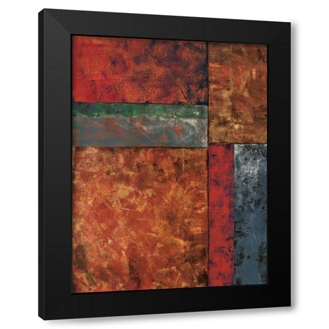 Moment in Space I Black Modern Wood Framed Art Print with Double Matting by Kime, John