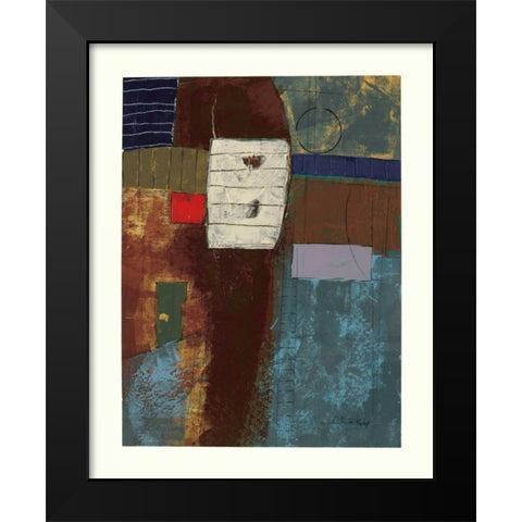 Medford Manor I Black Modern Wood Framed Art Print by Kime, John