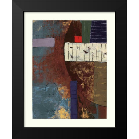 Medford Manor II Black Modern Wood Framed Art Print by Kime, John
