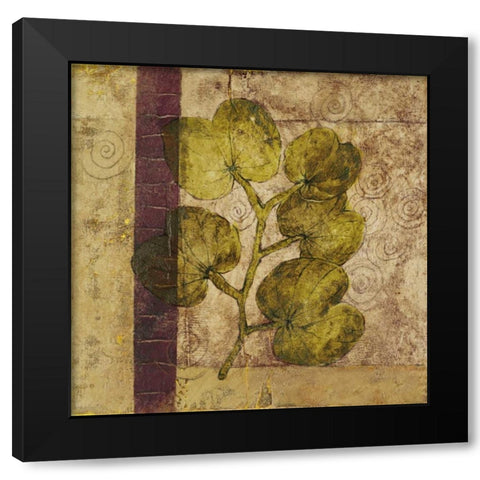 Nature Study IV Black Modern Wood Framed Art Print with Double Matting by Kime, John