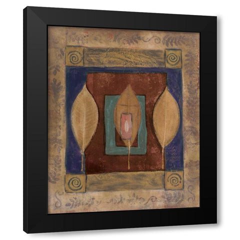 Earths Surface I Black Modern Wood Framed Art Print with Double Matting by Kime, John