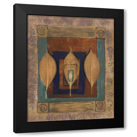 Earths Surface II Black Modern Wood Framed Art Print by Kime, John