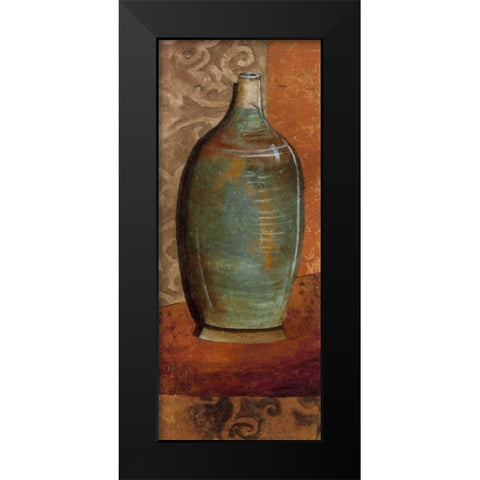Zen Still Life III Black Modern Wood Framed Art Print by Kime, John