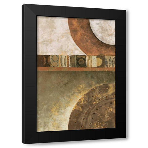 Spirits Tapestry I Black Modern Wood Framed Art Print with Double Matting by Kime, John