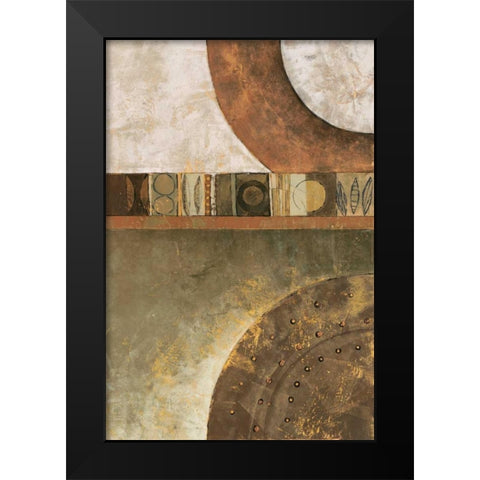 Spirits Tapestry I Black Modern Wood Framed Art Print by Kime, John