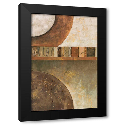 Spirits Tapestry II Black Modern Wood Framed Art Print by Kime, John