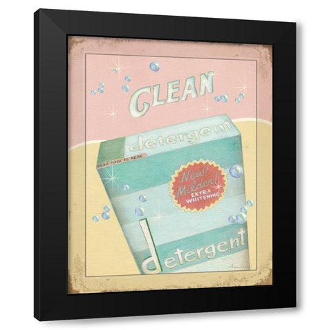 Clean Black Modern Wood Framed Art Print with Double Matting by Laliberte, Andrea
