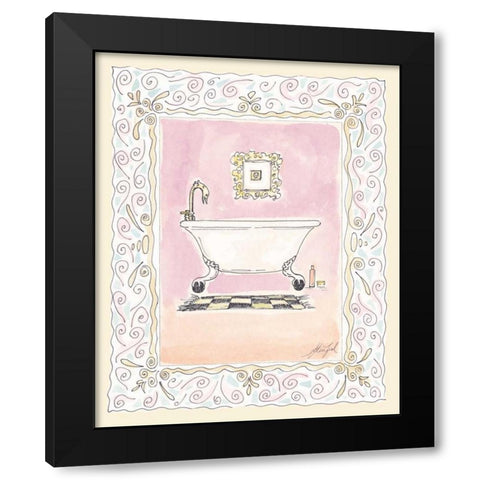 Toilette I Black Modern Wood Framed Art Print by Leal, Steve