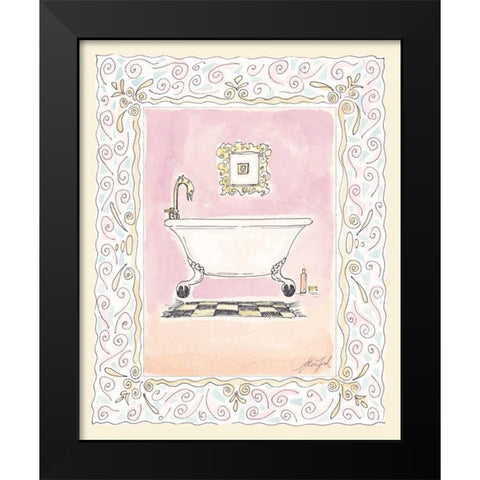 Toilette I Black Modern Wood Framed Art Print by Leal, Steve