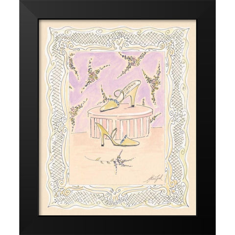 On the Town IV Black Modern Wood Framed Art Print by Leal, Steve
