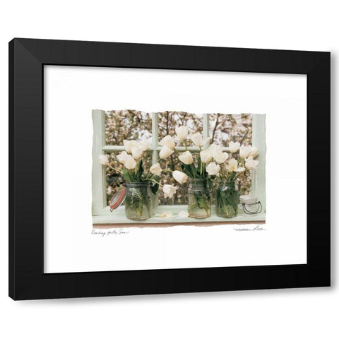Reaching for the Sun Black Modern Wood Framed Art Print with Double Matting by Love, Maureen