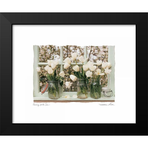Reaching for the Sun Black Modern Wood Framed Art Print by Love, Maureen