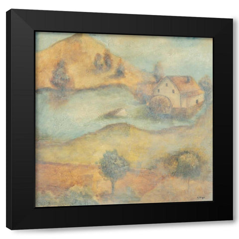 Herb de Provence I Black Modern Wood Framed Art Print with Double Matting by Linza, Loretta