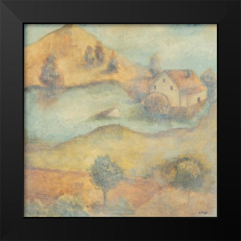 Herb de Provence I Black Modern Wood Framed Art Print by Linza, Loretta