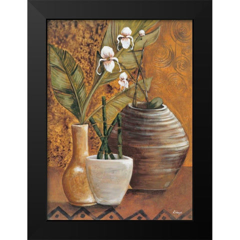 Travel Story I Black Modern Wood Framed Art Print by Linza, Loretta