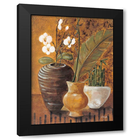 Travel Story II Black Modern Wood Framed Art Print by Linza, Loretta