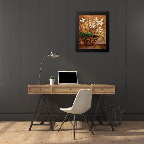 Copper Vessel I Black Modern Wood Framed Art Print by Linza, Loretta