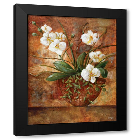Copper Vessel II Black Modern Wood Framed Art Print with Double Matting by Linza, Loretta