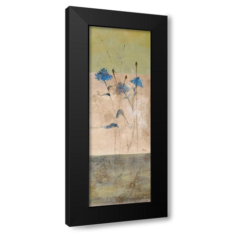 Kimono II Black Modern Wood Framed Art Print by Linza, Loretta