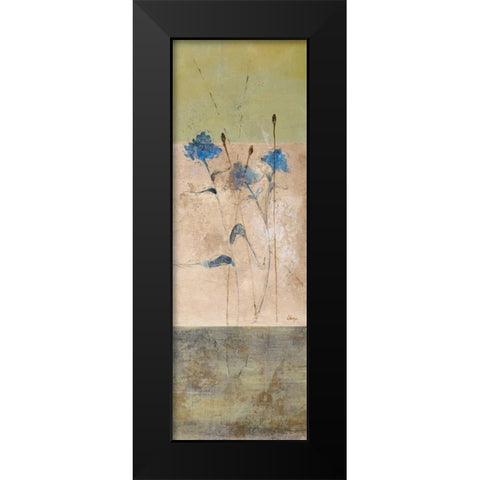 Kimono II Black Modern Wood Framed Art Print by Linza, Loretta