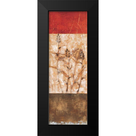 Fresco I Black Modern Wood Framed Art Print by Linza, Loretta