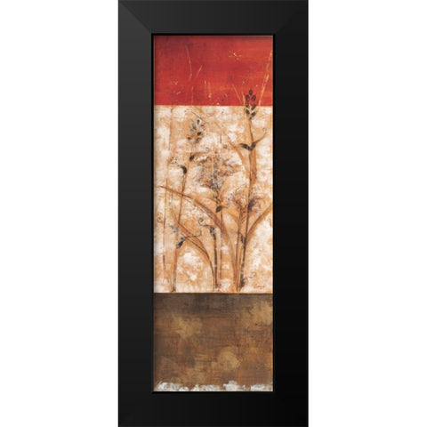 Fresco II Black Modern Wood Framed Art Print by Linza, Loretta