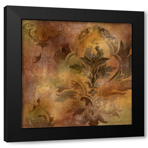 Georgette I Black Modern Wood Framed Art Print with Double Matting by Linza, Loretta