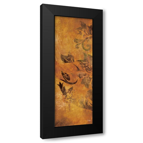 Georgette II Black Modern Wood Framed Art Print with Double Matting by Linza, Loretta