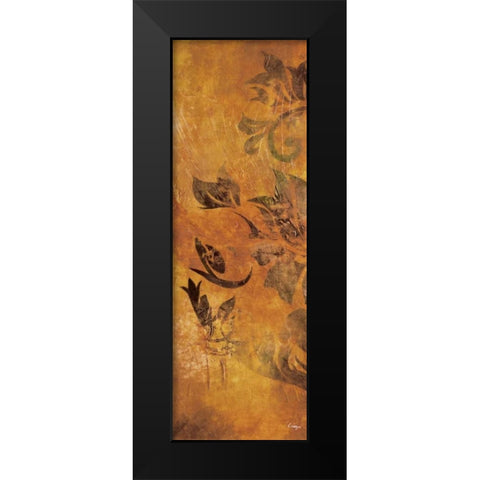 Georgette II Black Modern Wood Framed Art Print by Linza, Loretta