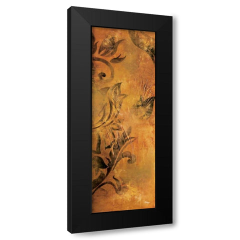Georgette III Black Modern Wood Framed Art Print by Linza, Loretta
